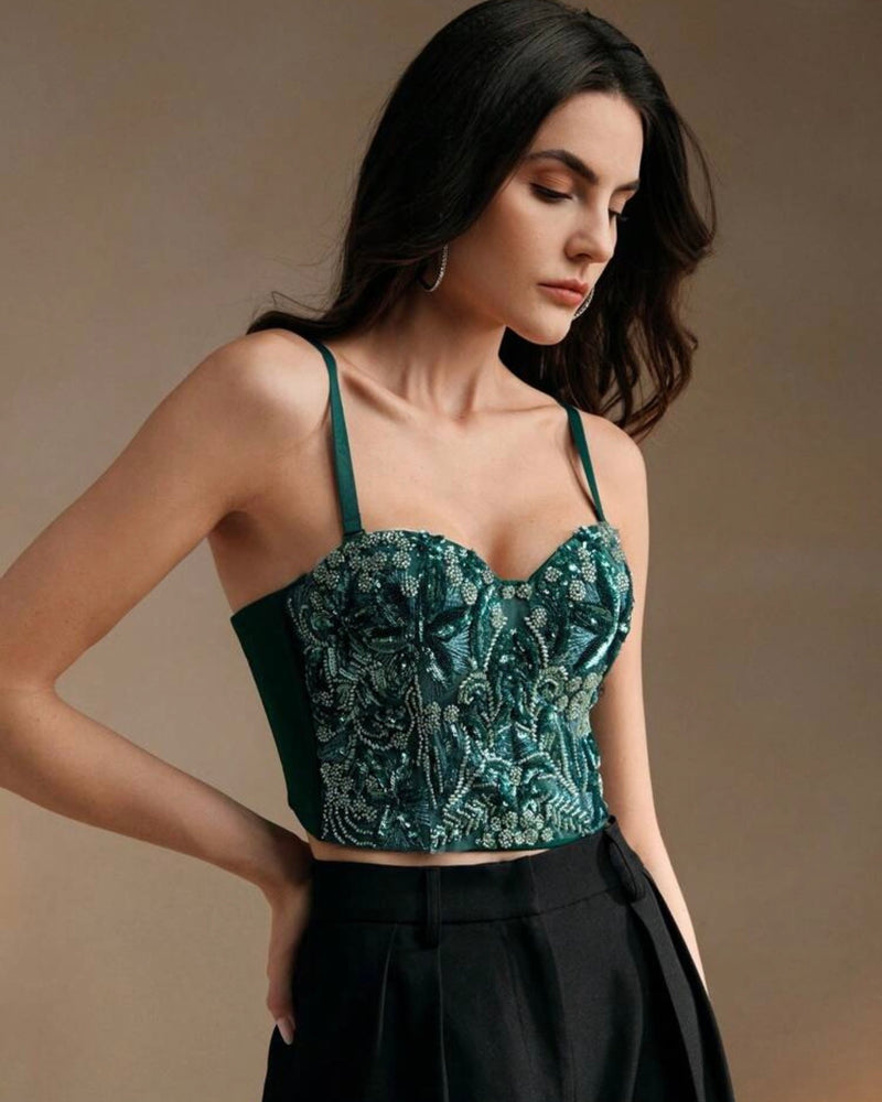 Corset verde