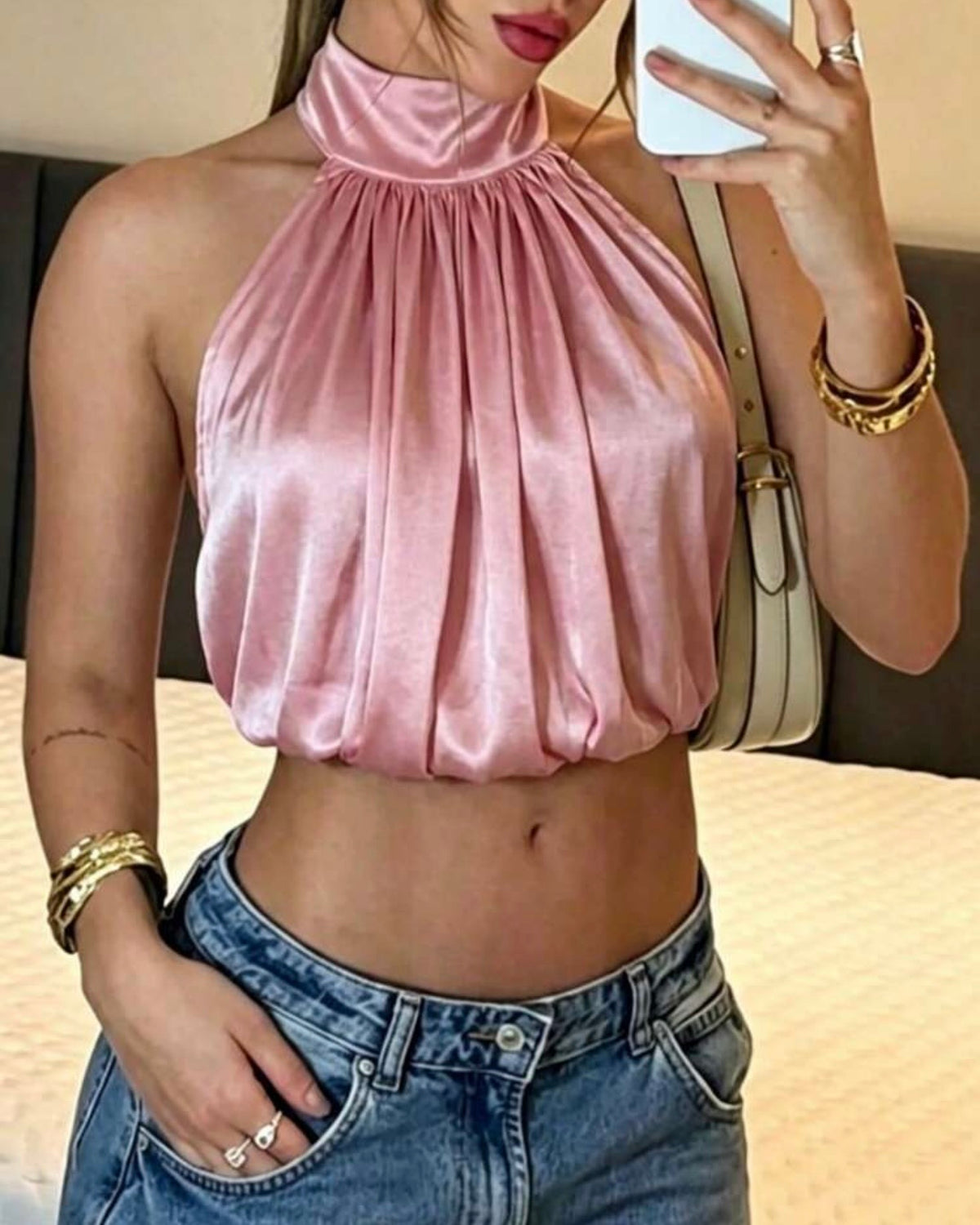 Blusa rosada