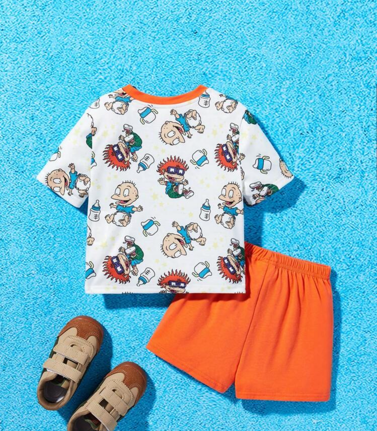 Conjunto naranja de los rugrats