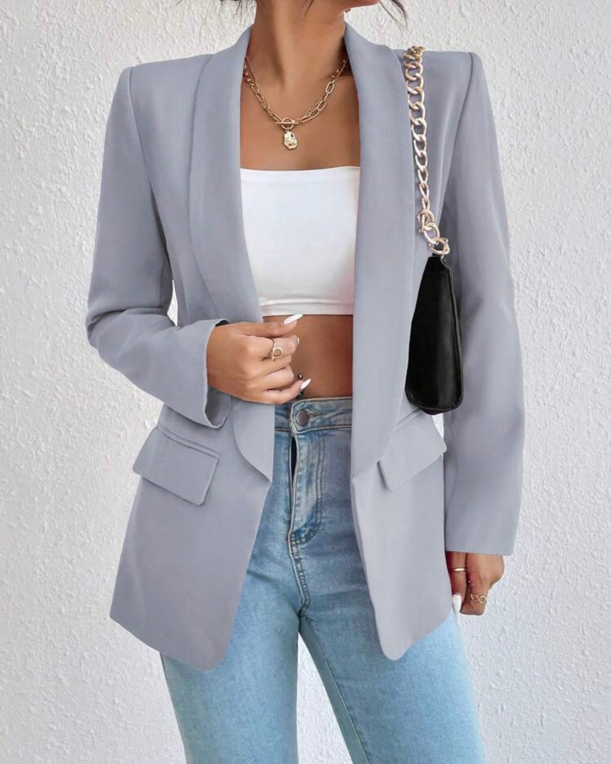 Blazer celeste