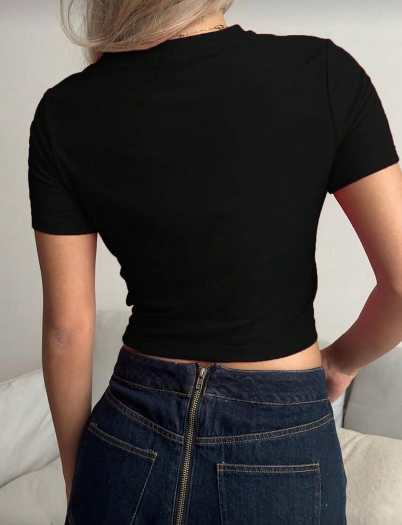 Blusa de lazo