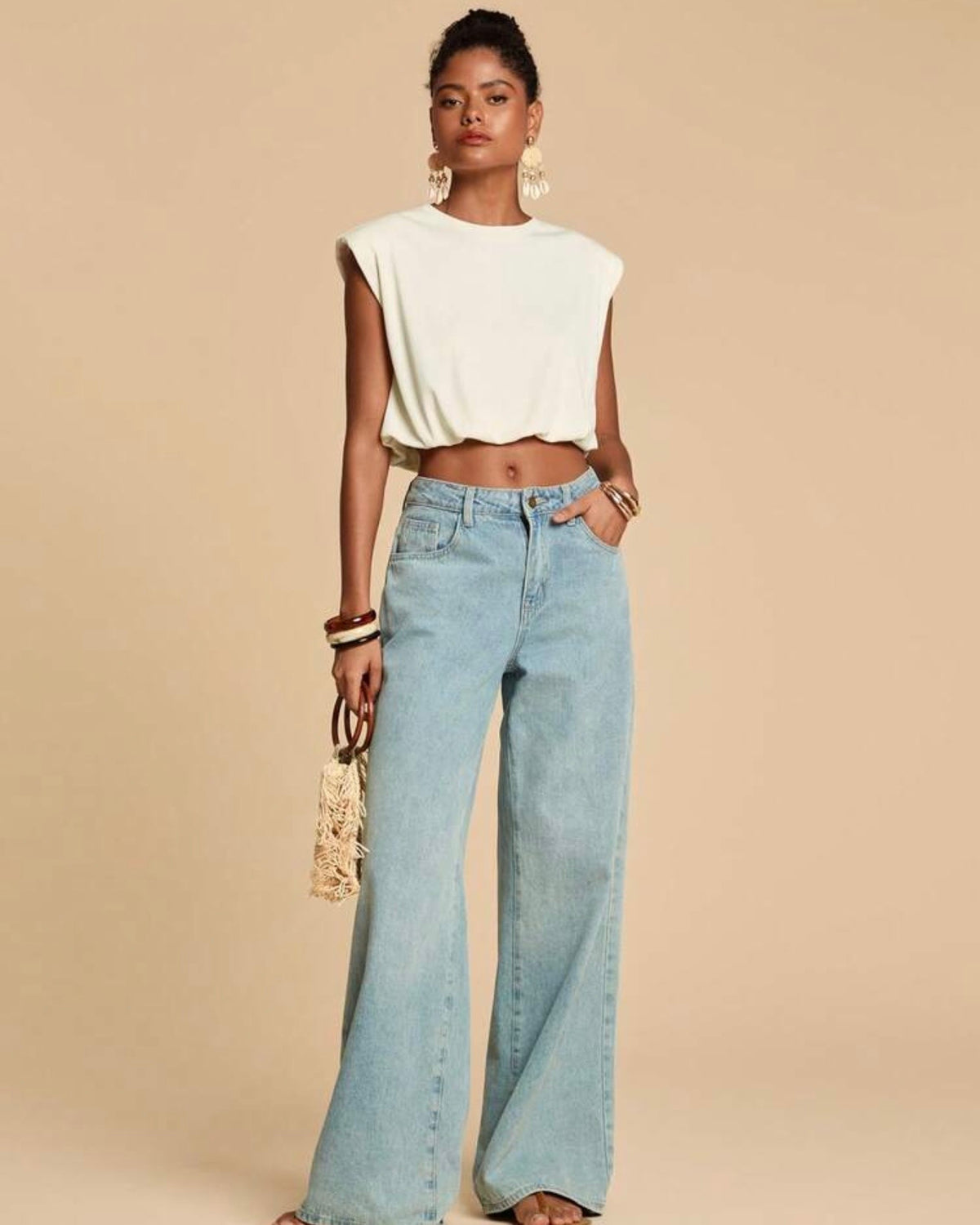 Blusa corta Travachic