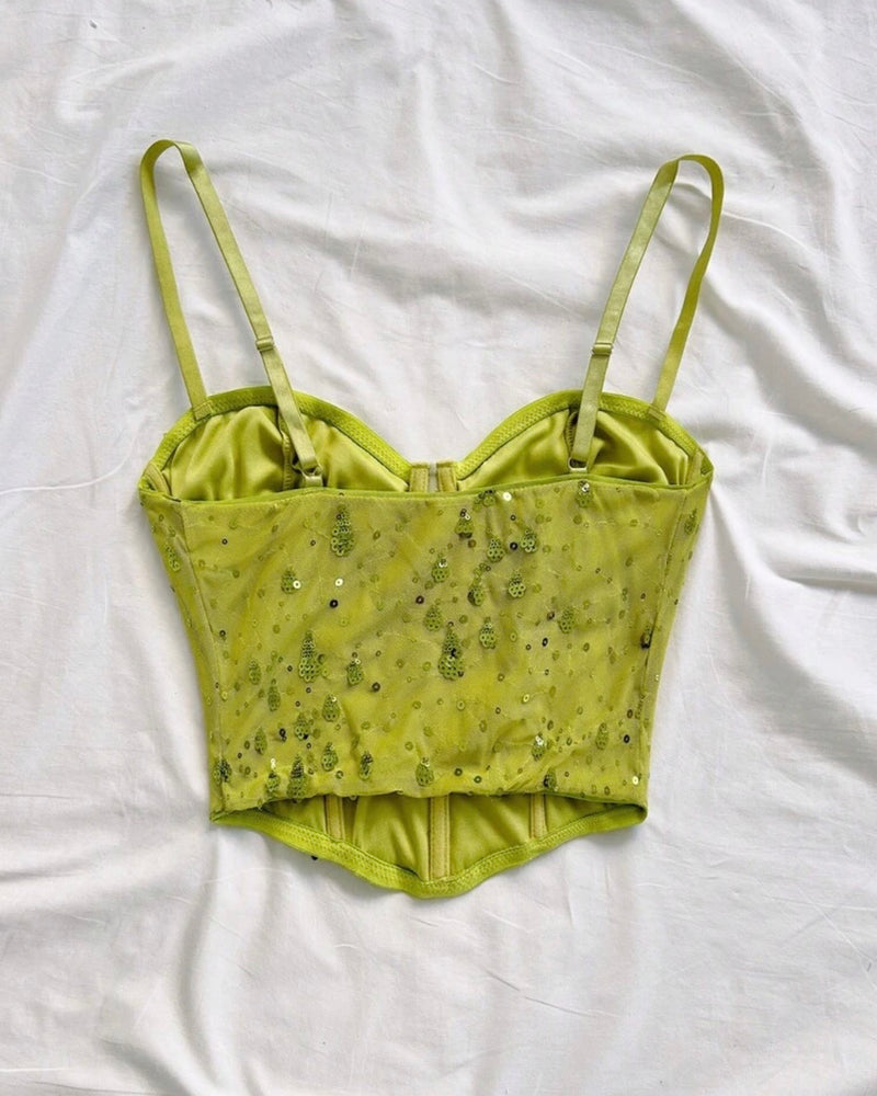 Corset verde