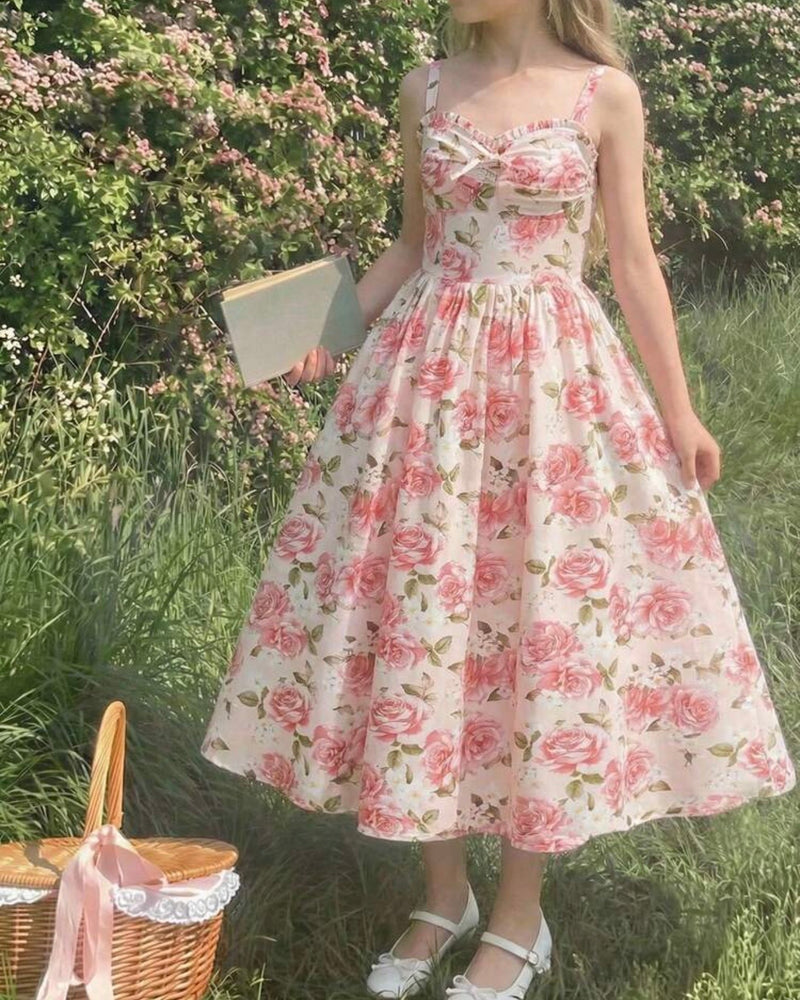Vestido floreado