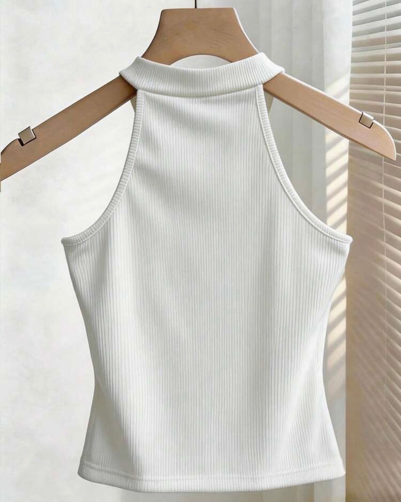Blusa blanca elegante
