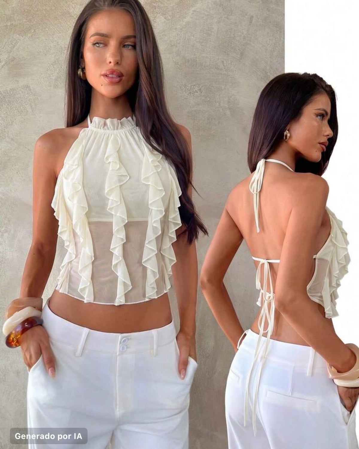 Top aloruh crema
