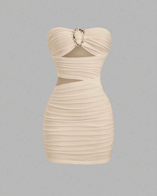 Vestido straple