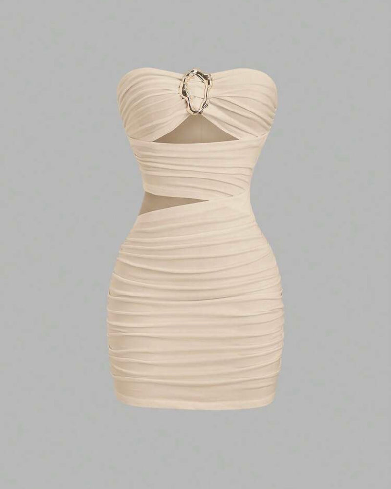 Vestido straple