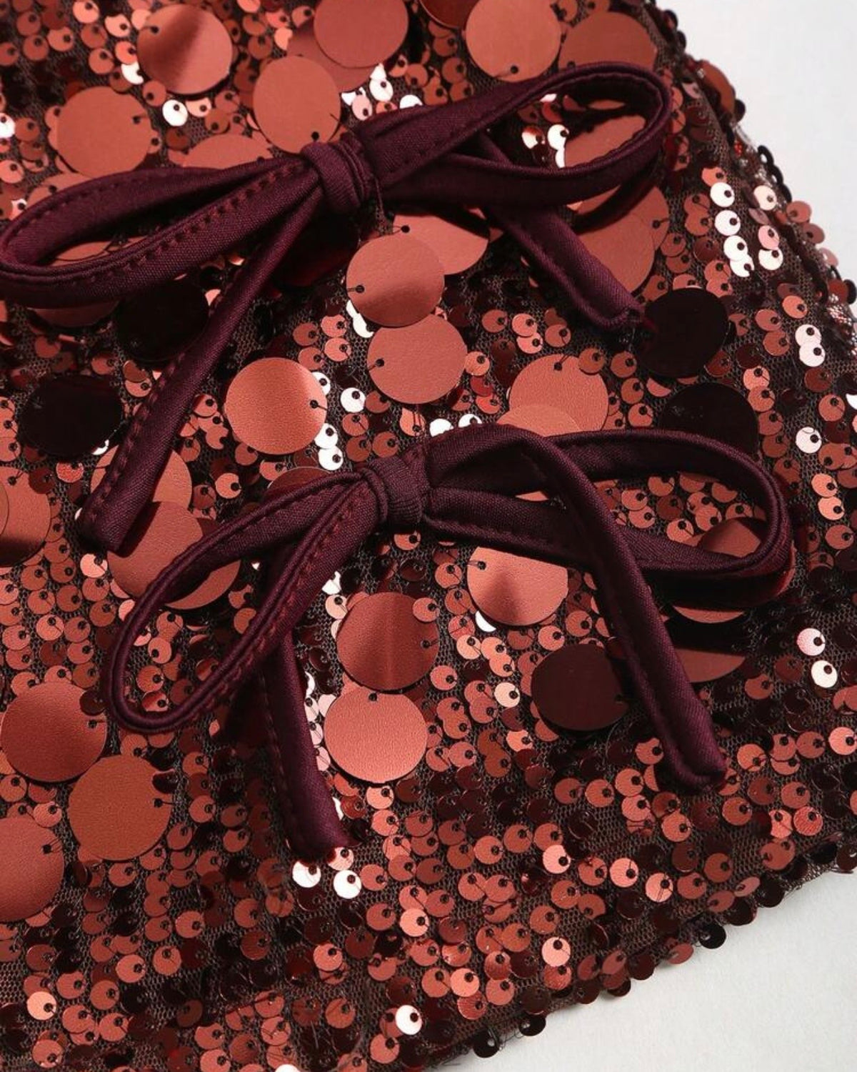 Falda de lentejuelas