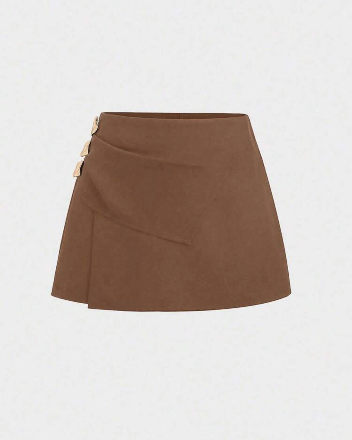 Short enagua café