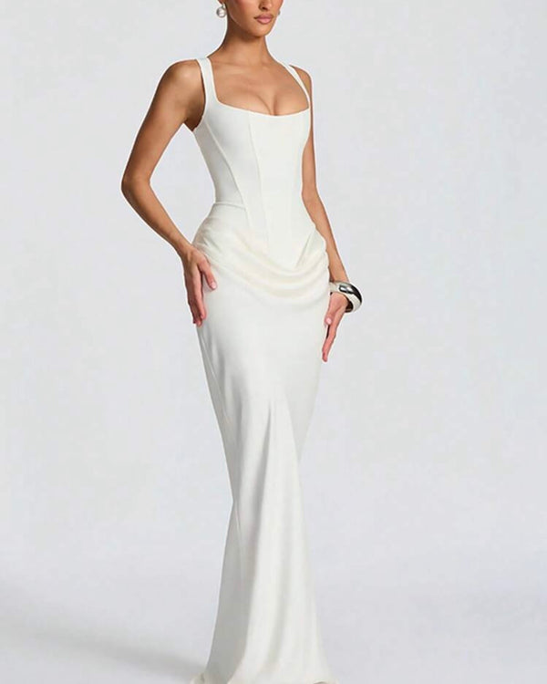Vestido blanco elegante