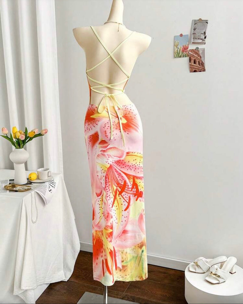 Vestido floreado