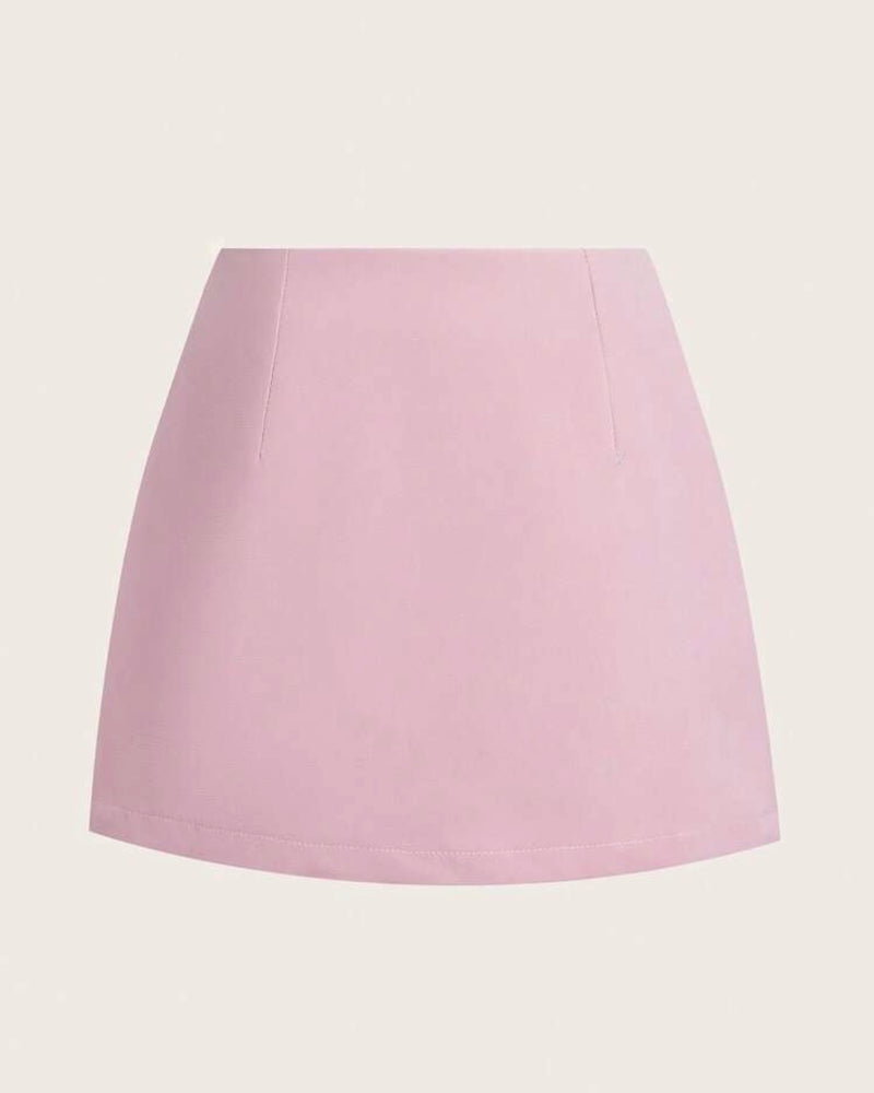 Short enagua rosa