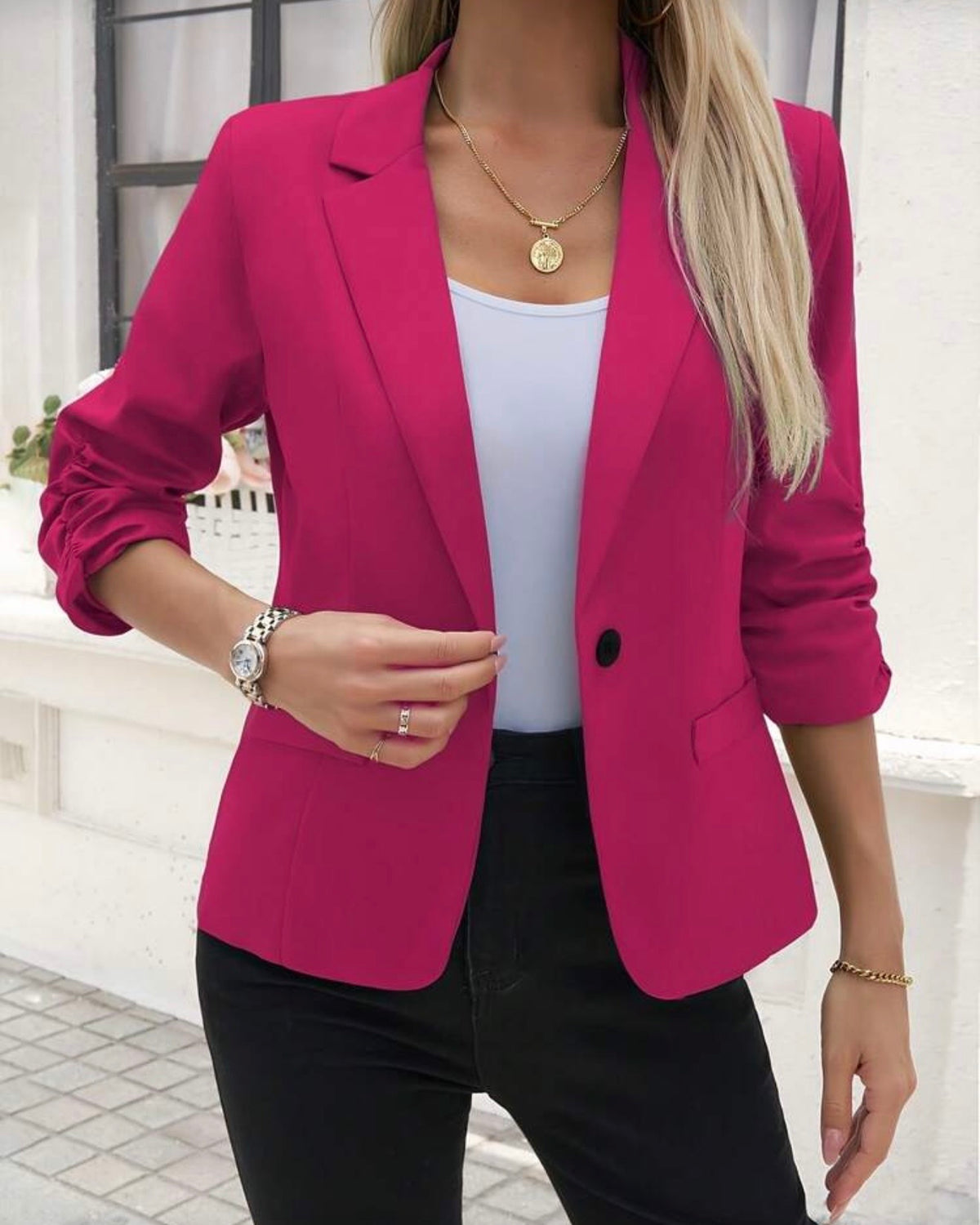 Blazer fusia