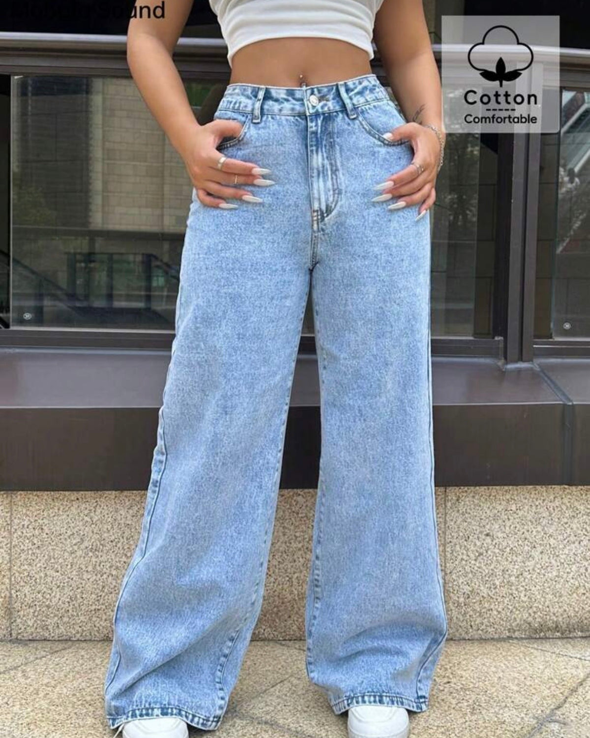 Jeans azul claro