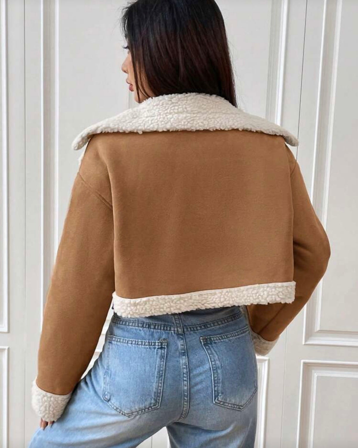 Chaqueta café