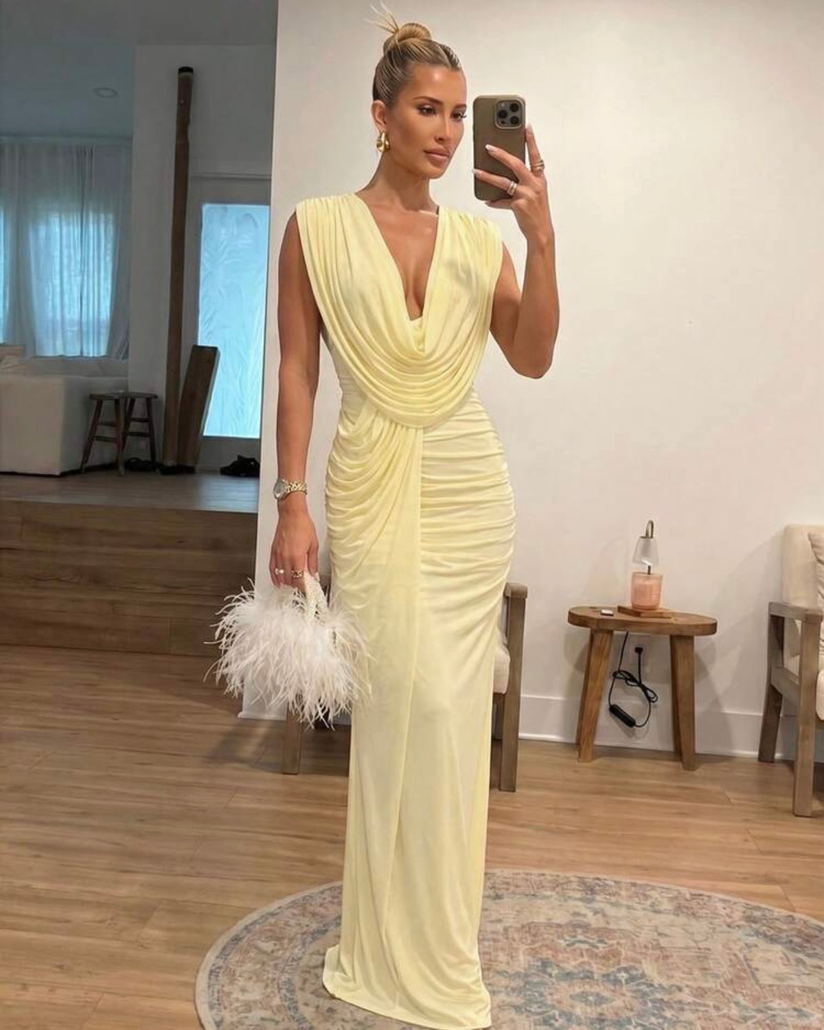 Vestido amarillo lumalex