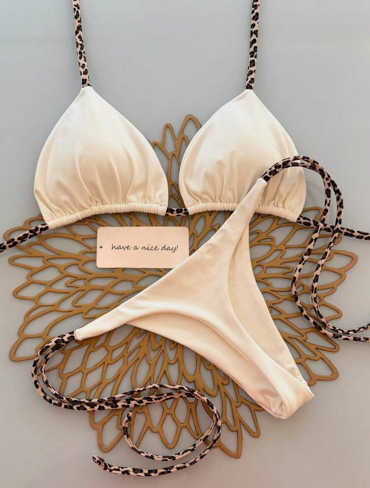 Bikini blanco