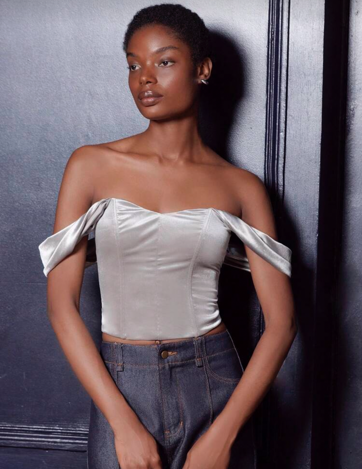 Corset gris