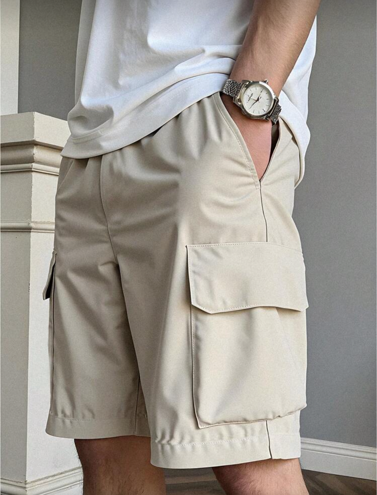 Pantaloneta albaricoque
