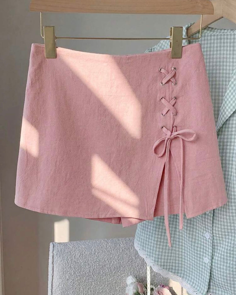 Short enagua rosa confort