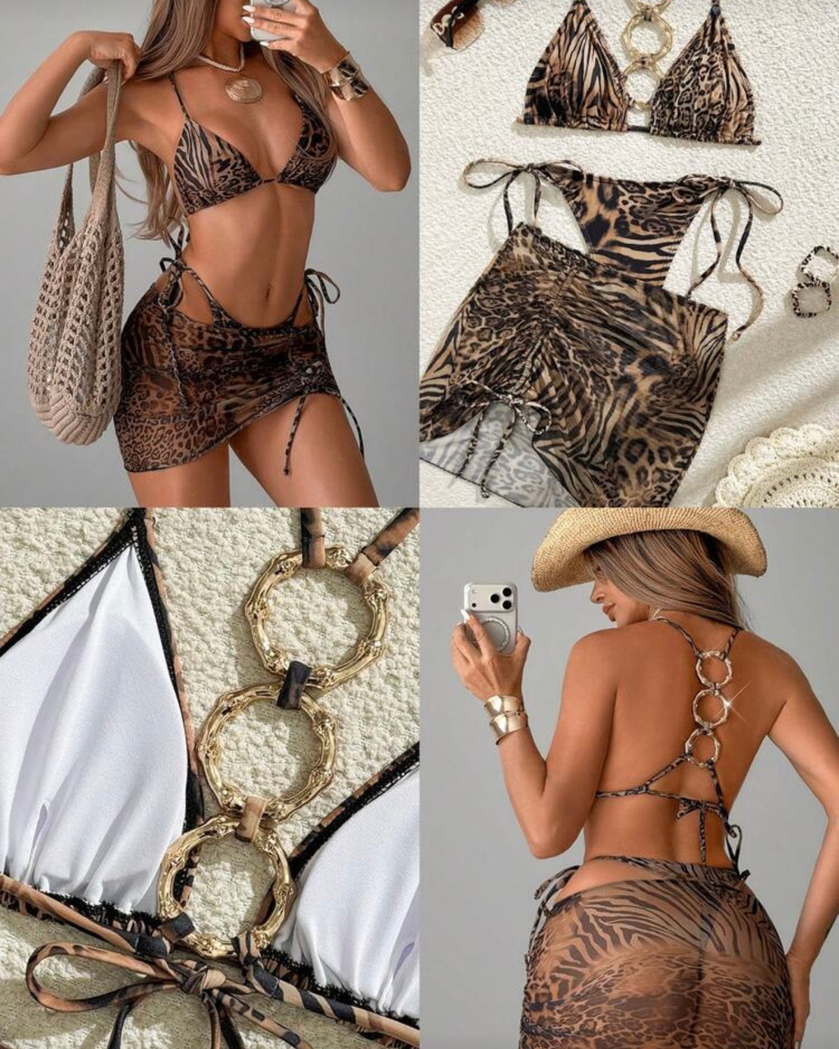 Traje de baño 3 piezas