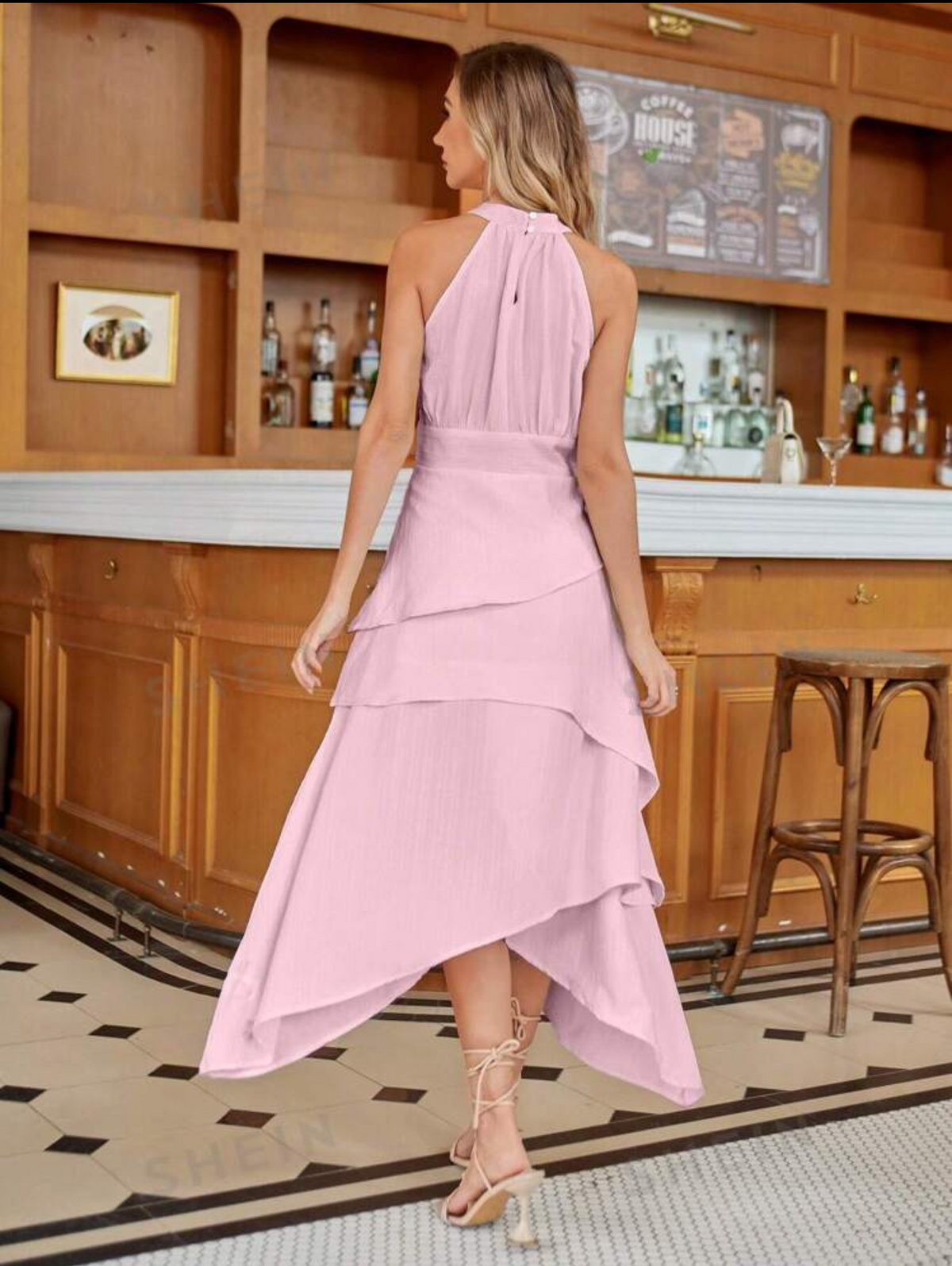 Vestido Palo Rosa