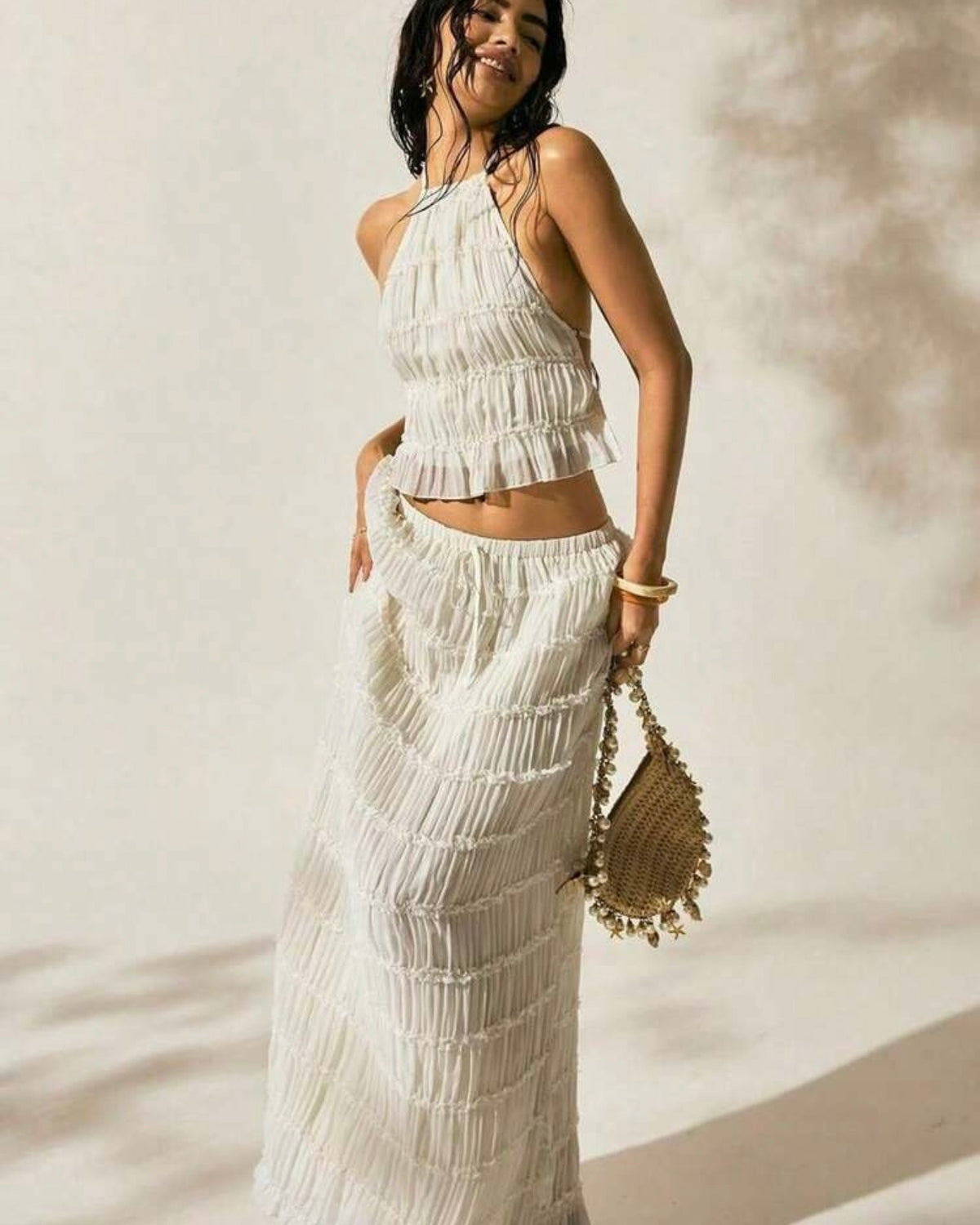 Conjunto beige