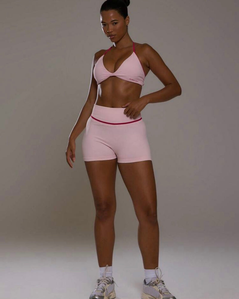 Top deportivo rosa
