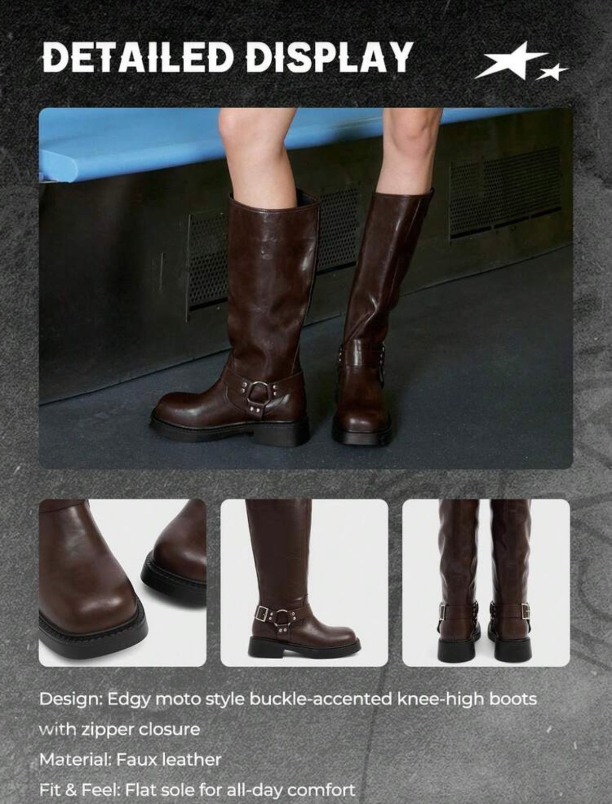 Botas café