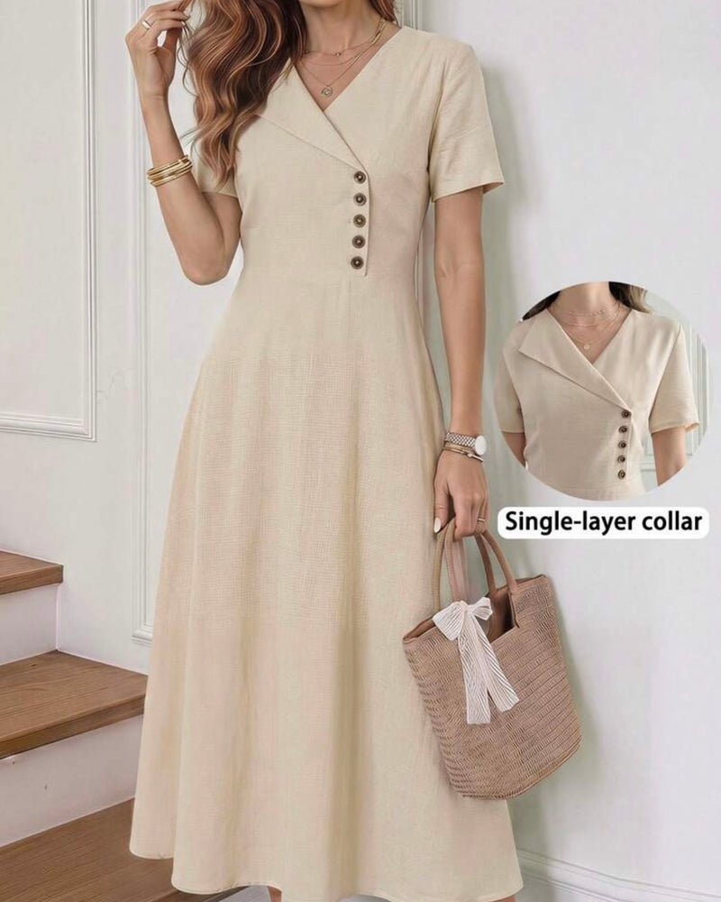Vestido beige