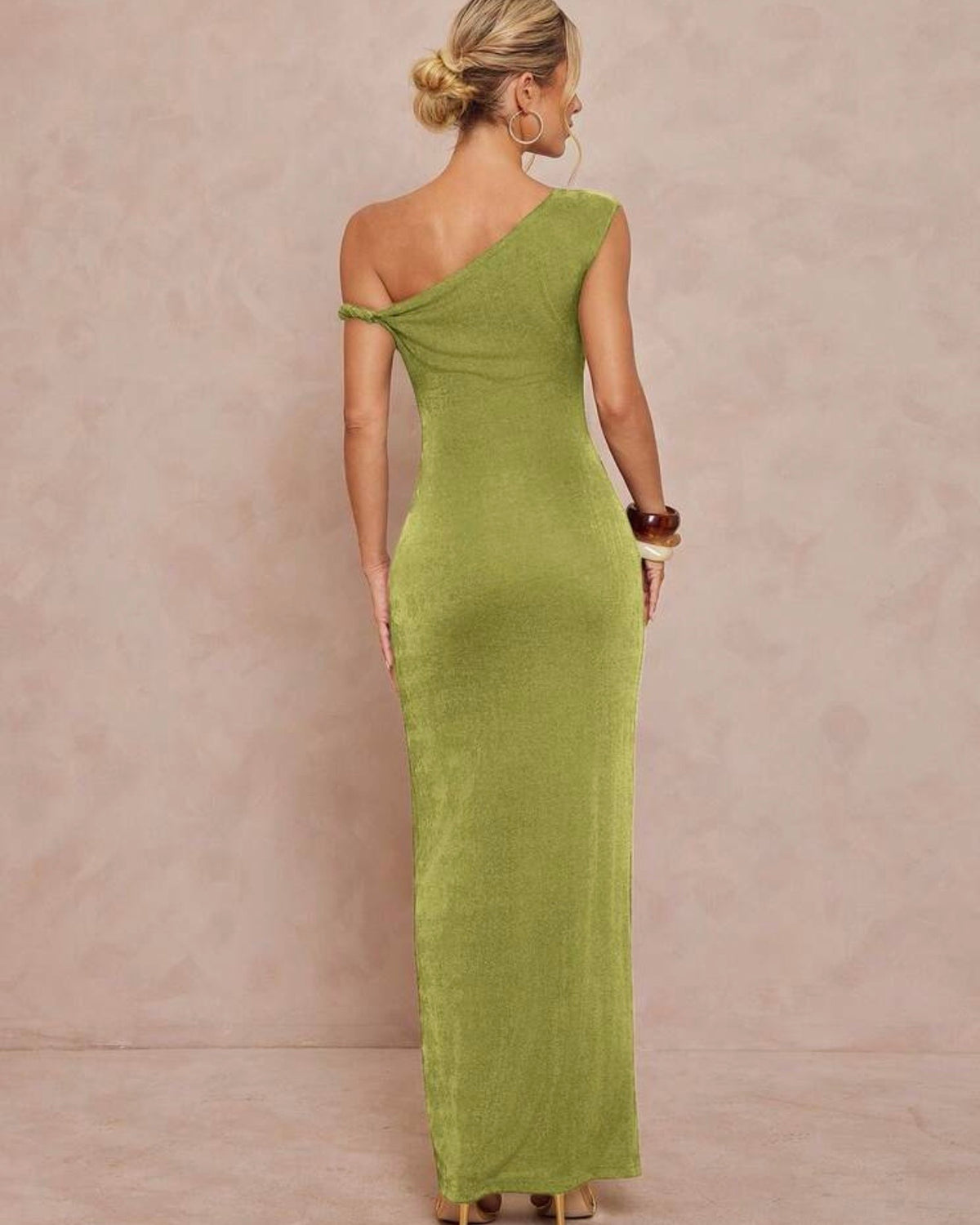 Vestido verde elegante