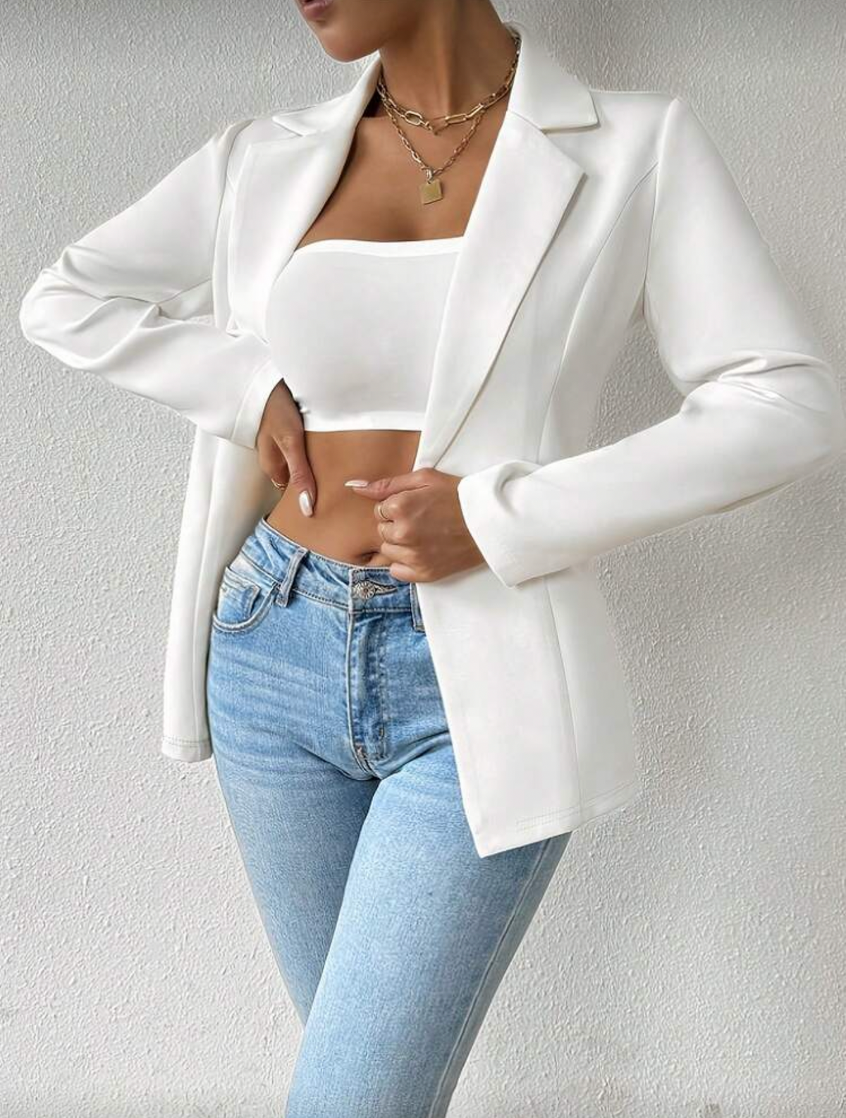 Blazer blanco