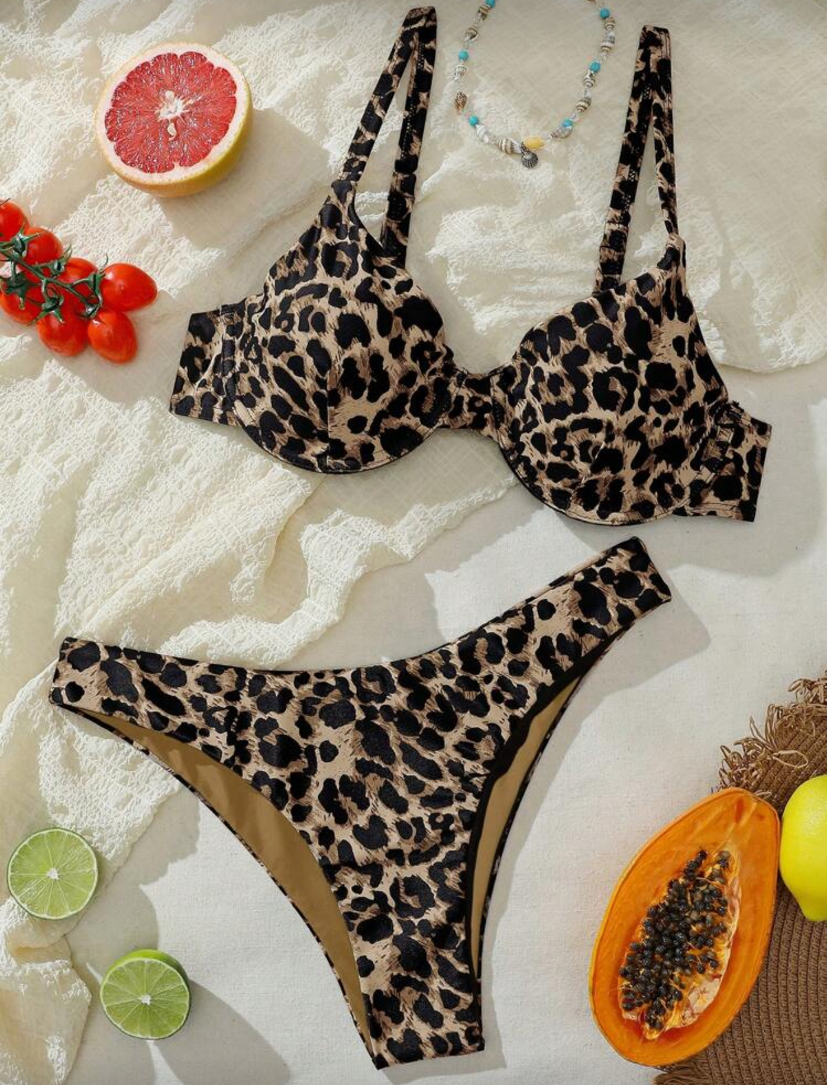 Traje de baño animal print
