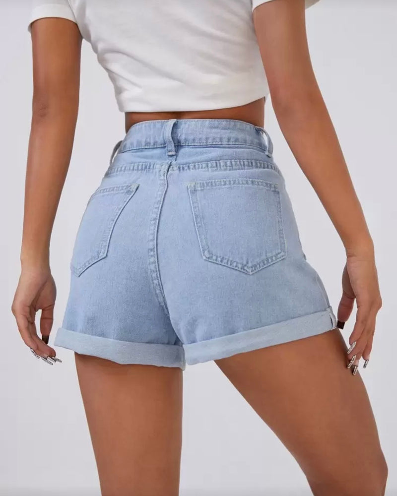 Short de mezclilla