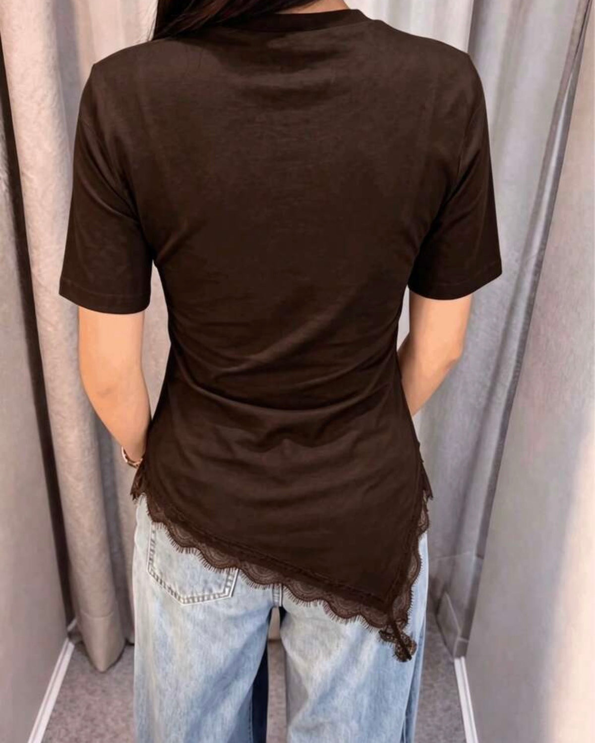 Camisa café