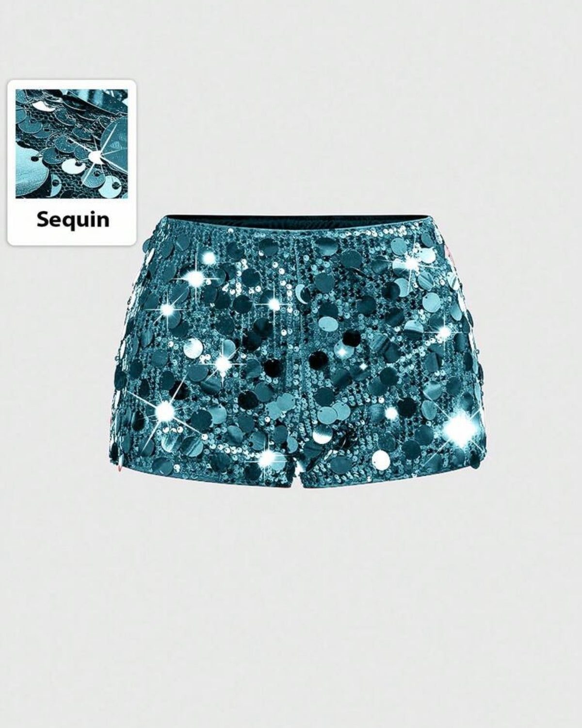 Short de lentejuelas