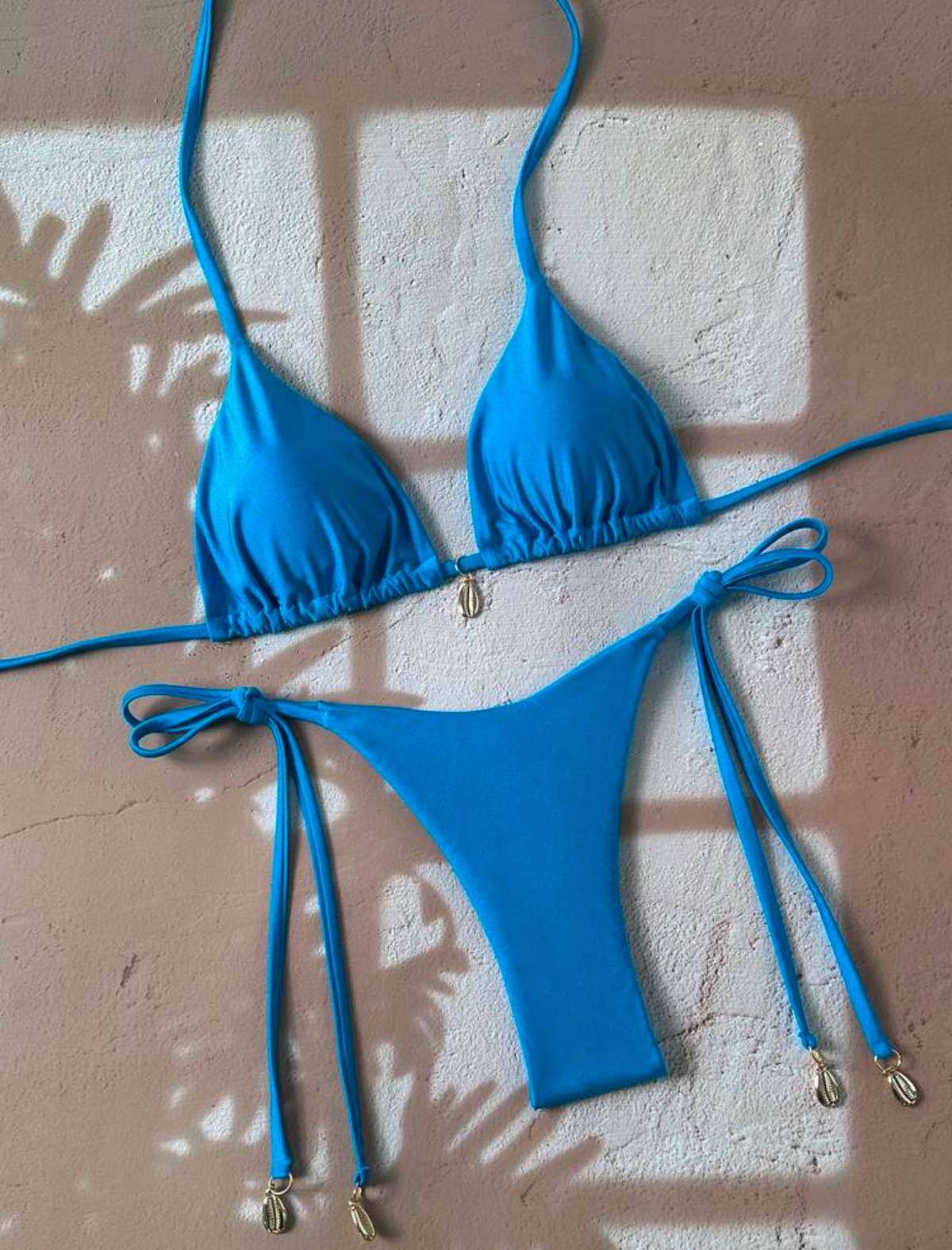 Traje de baño celeste