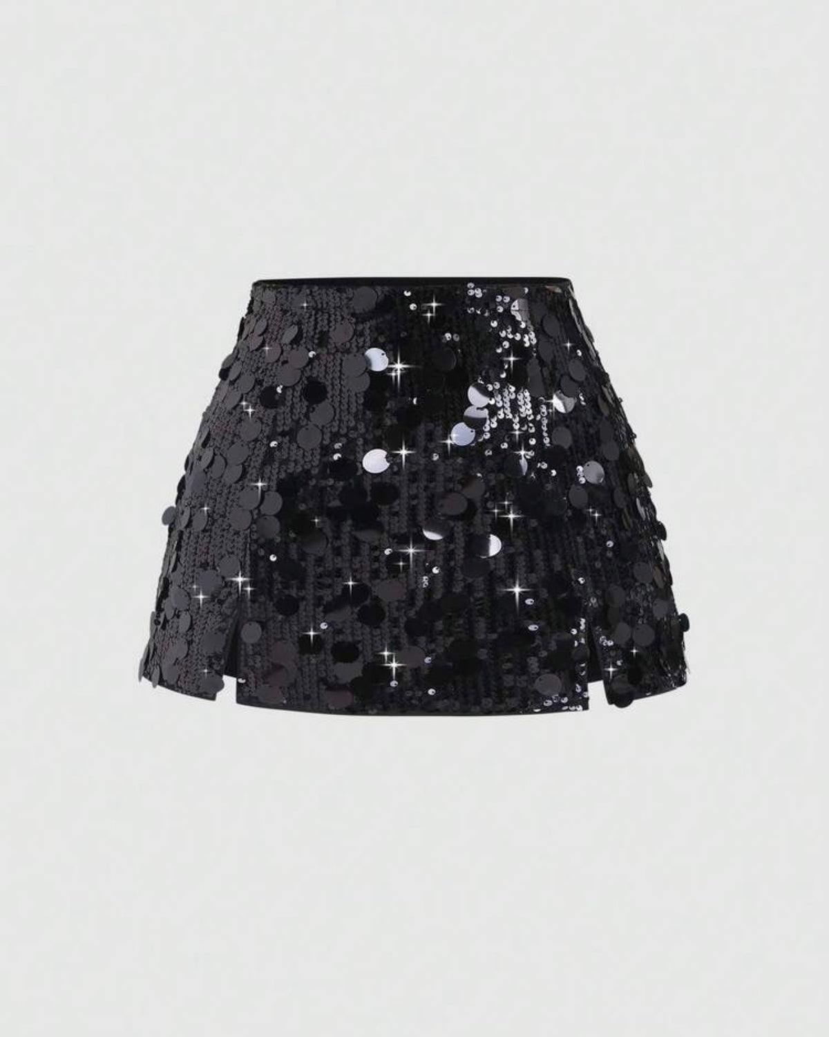 Short enagua de lentejuelas