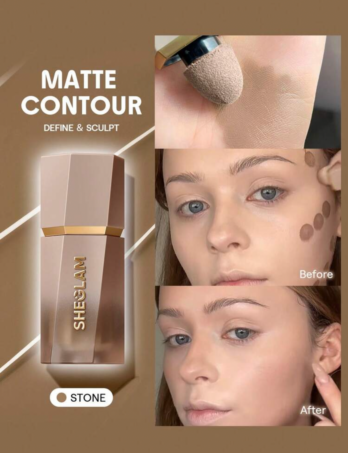 Contorno bronceador Líquido SHEGLAM