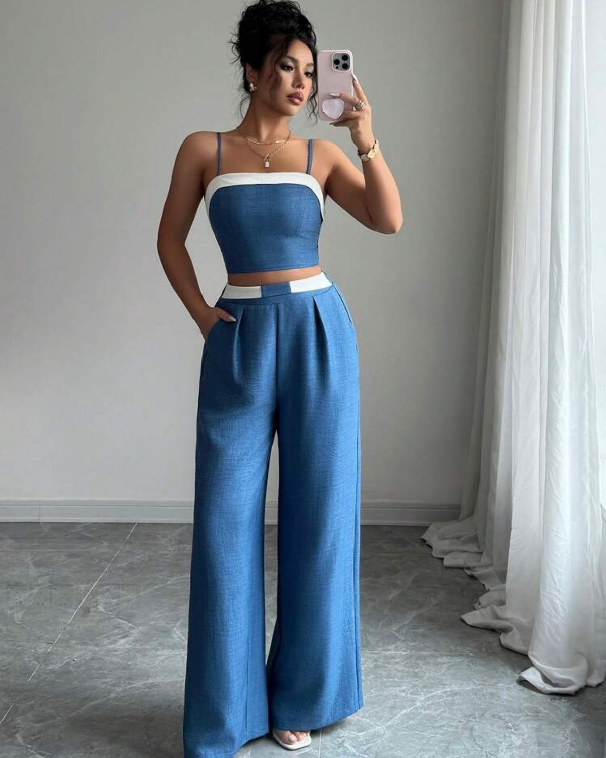Conjunto azul