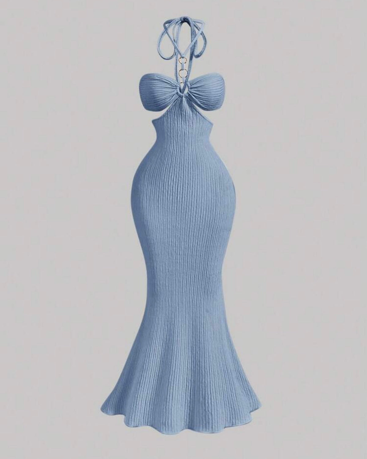 Vestido celeste