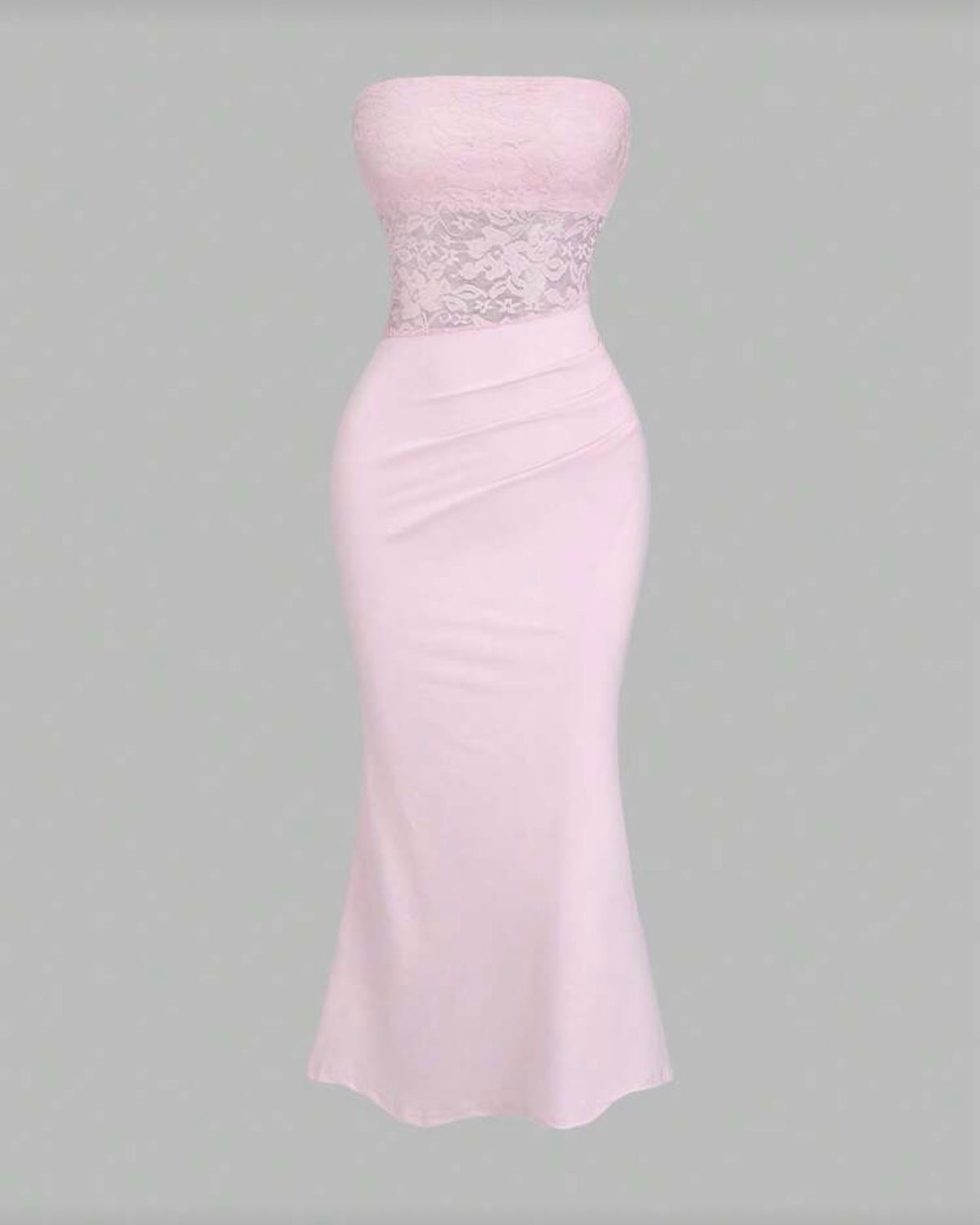 Vestido con encaje