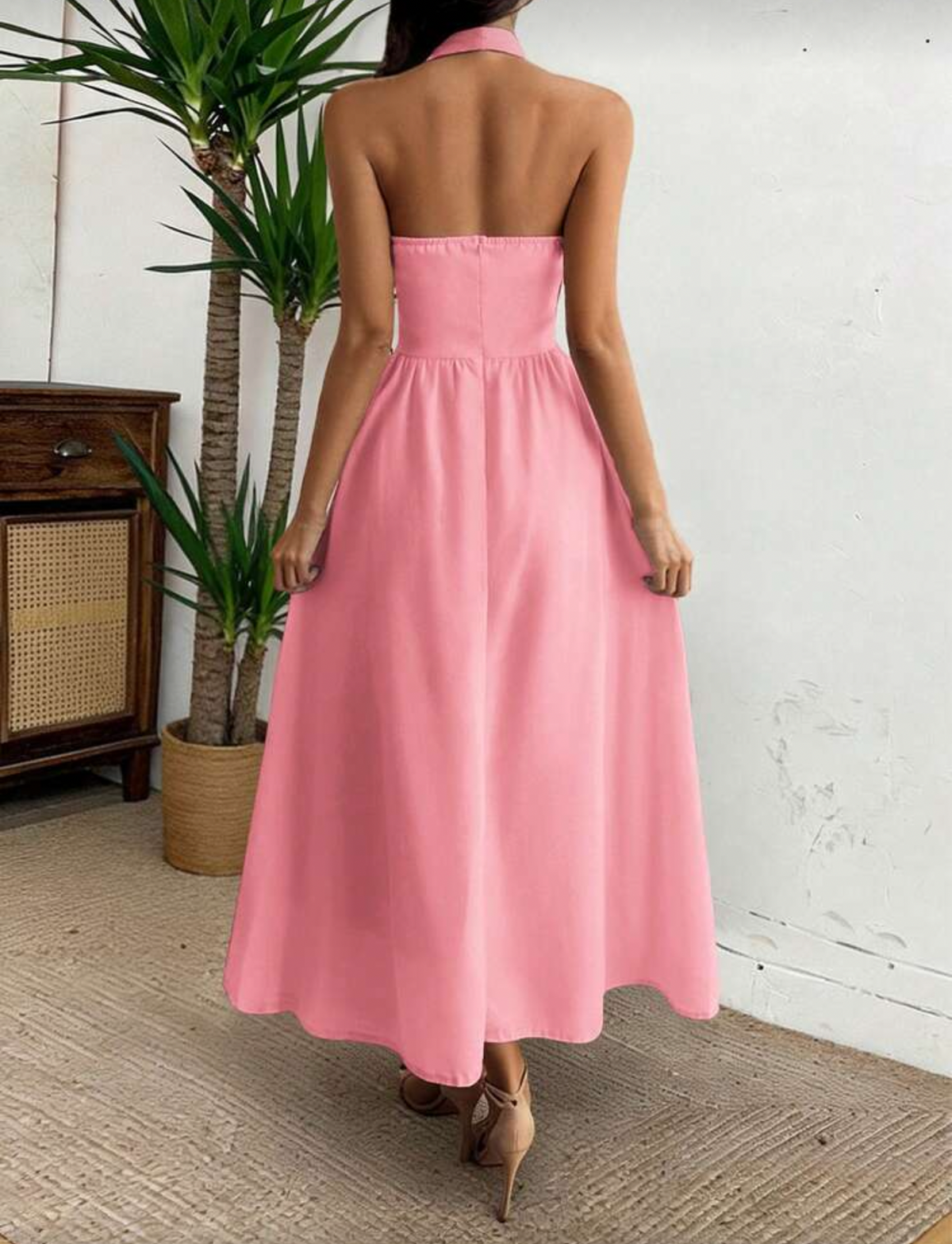 Vestido rosa