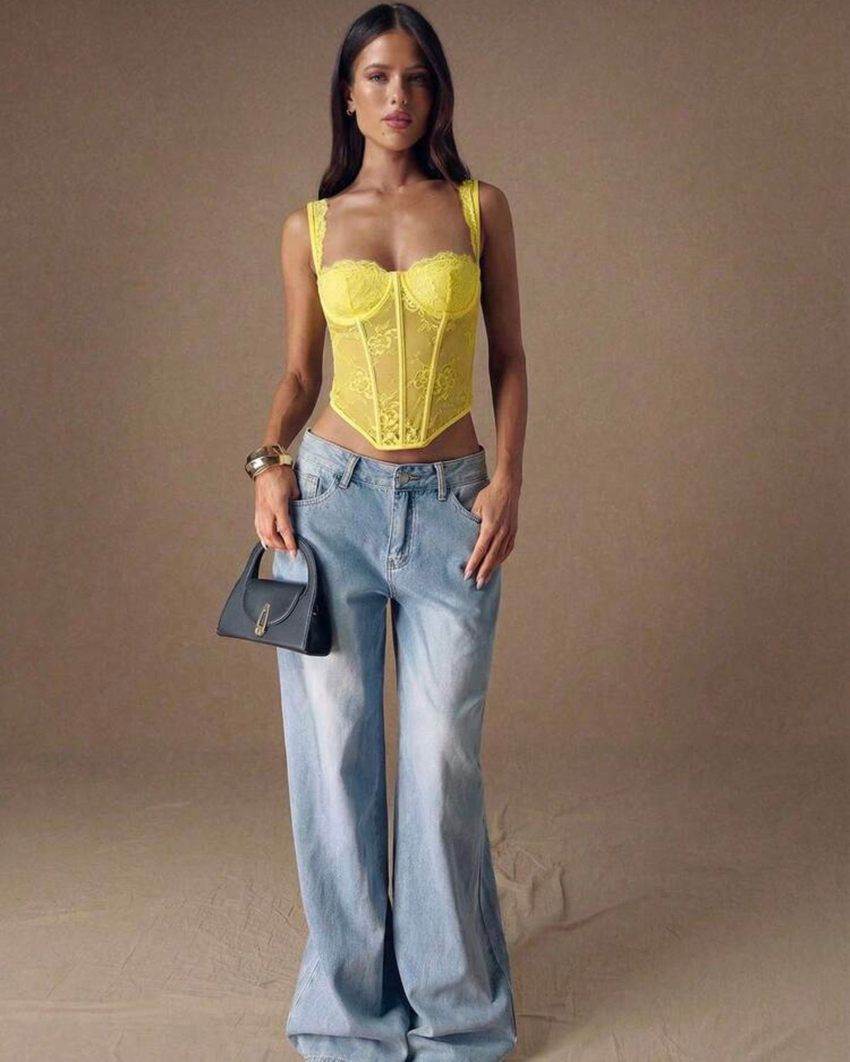 Corset amarillo