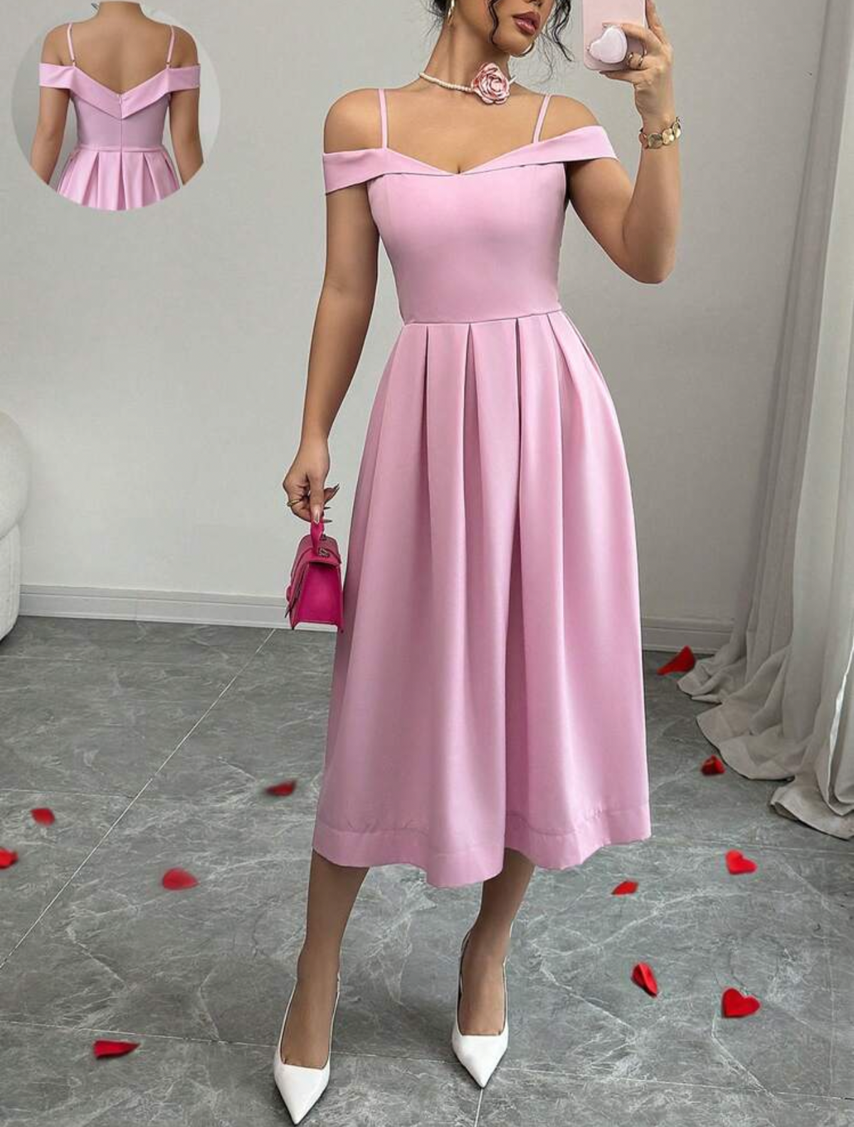 Vestido rosa