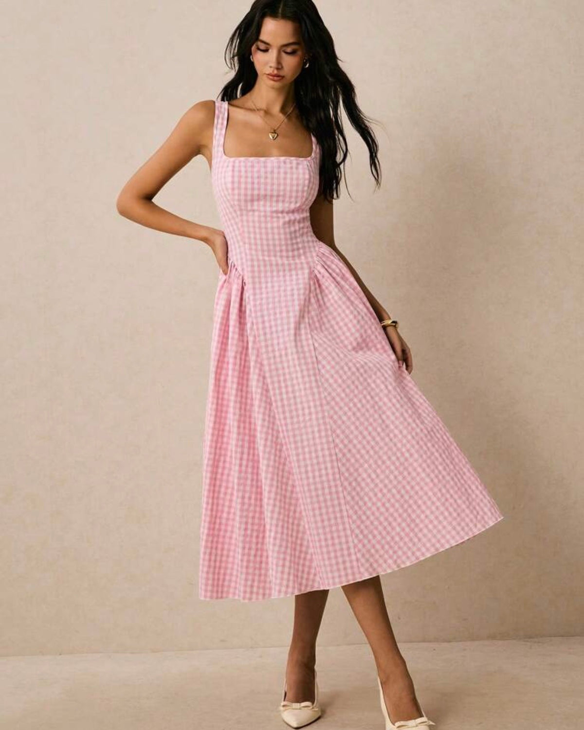 Vestido rosa