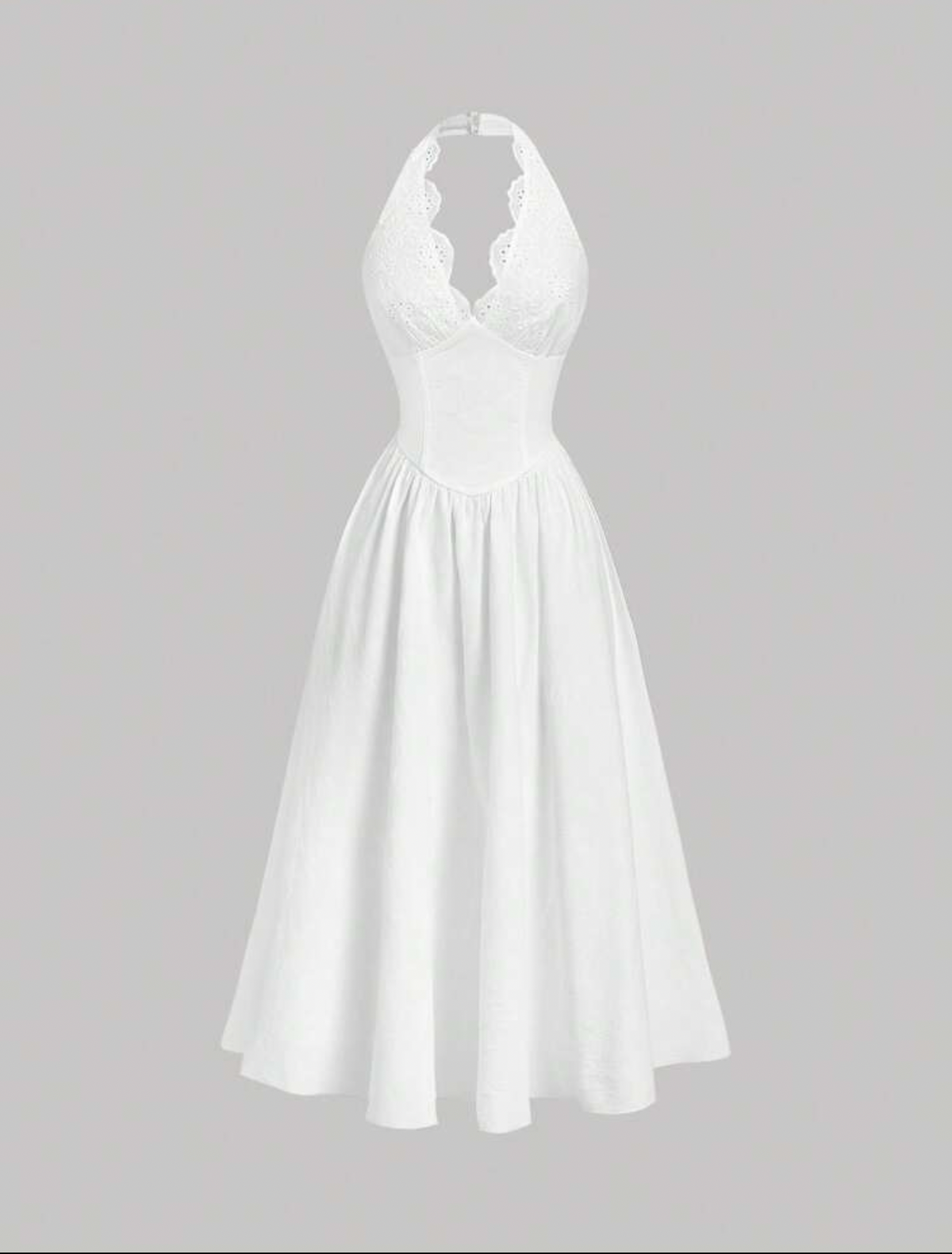 Vestido blanco aloruh