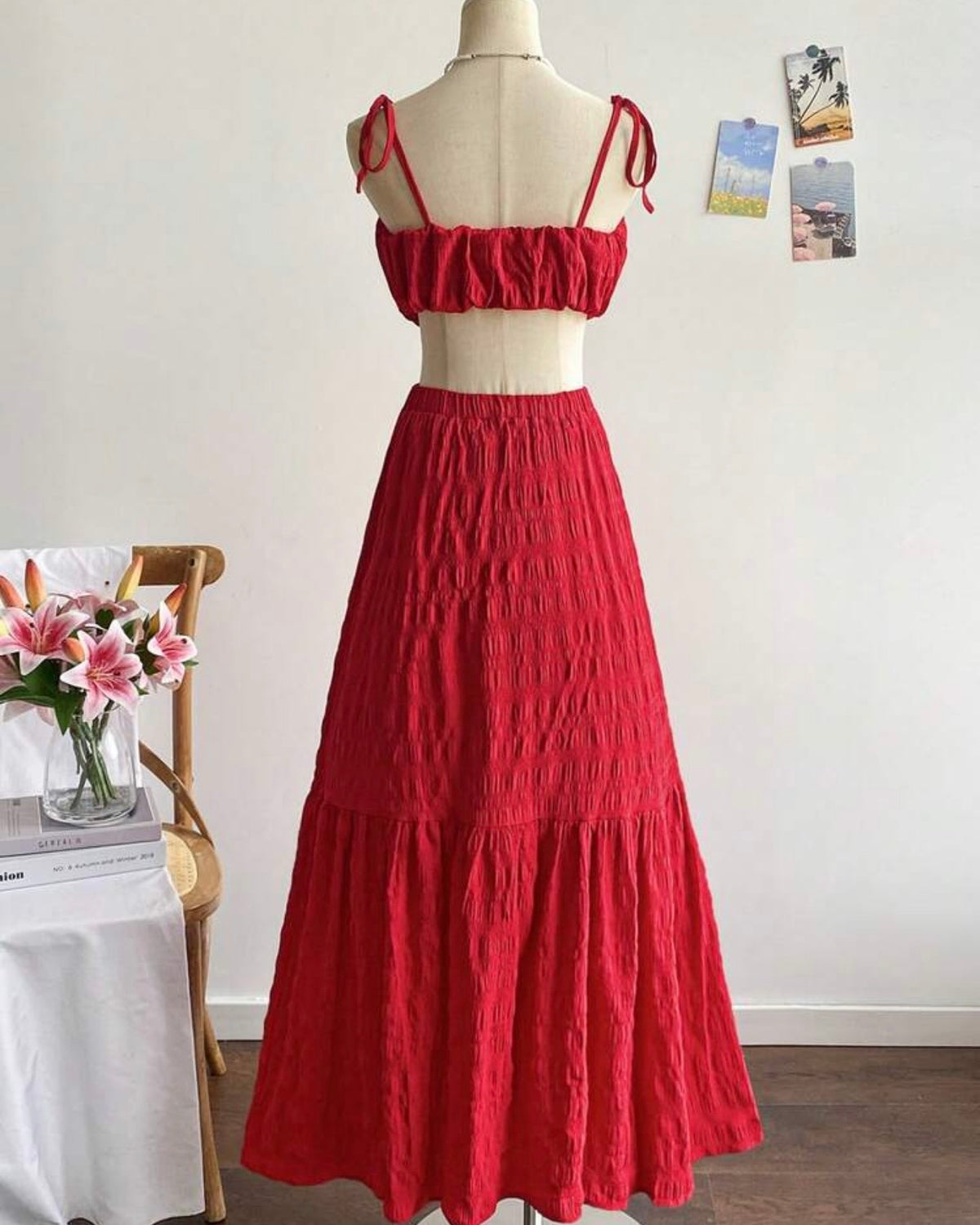 Conjunto rojo