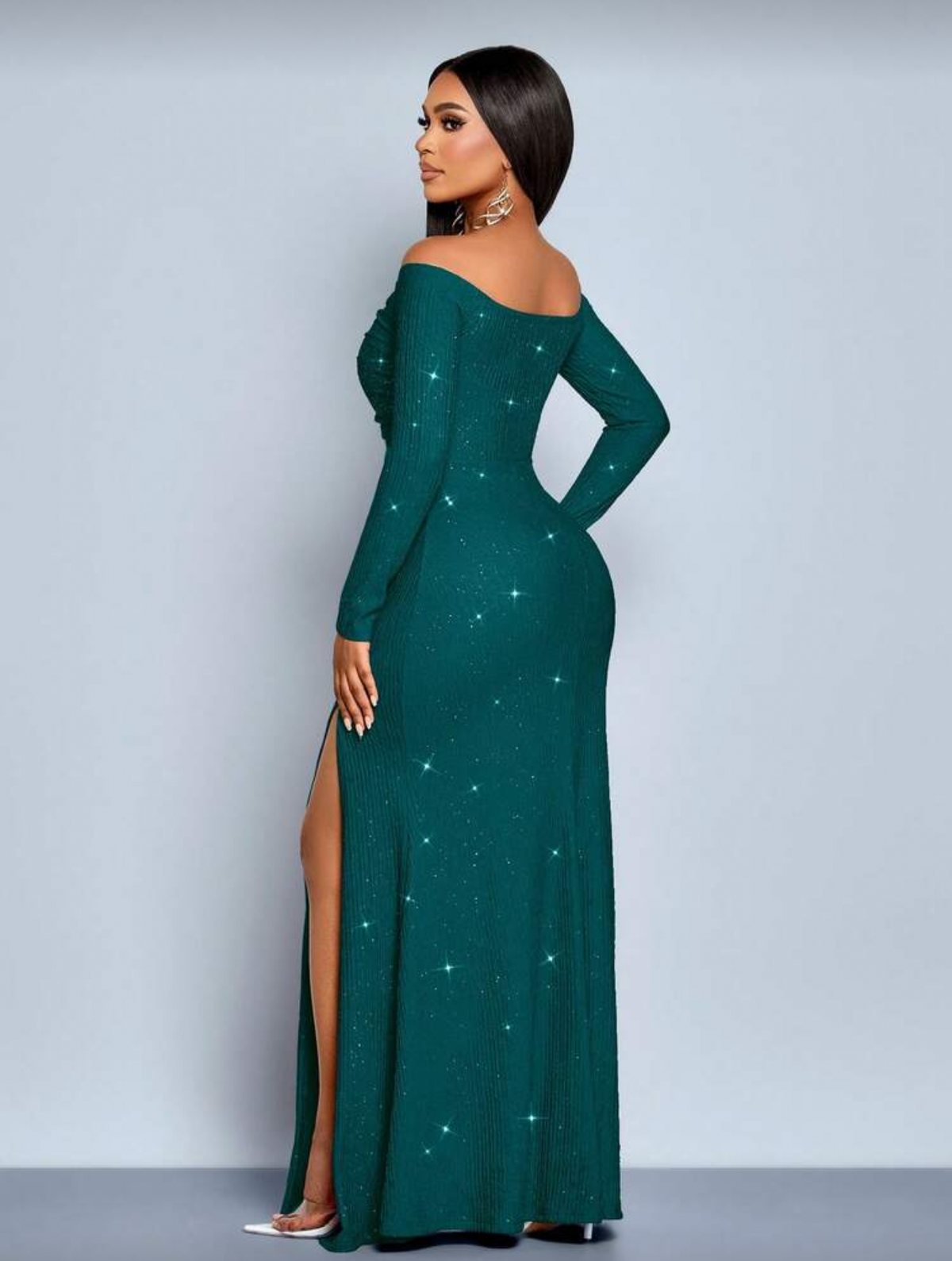Vestido de Gala manga larga